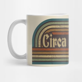 Circa Survive Vintage Stripes Mug